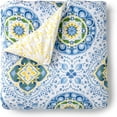 thumbnail image 3 of Martha Stewart Aria 100% Cotton 3pc Duvet Set-1 Duvet, 2 Pillow Shams, 3 of 5