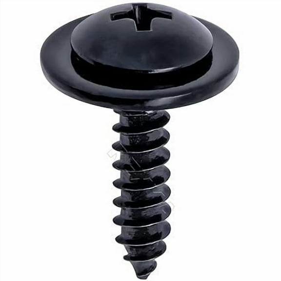 50pcs Fender Liner Splash Shield Wheelhouse Liner Screw Phillips Truss Head Sems Compatible with Honda Acura BMW 90114-SE0-000 Accord ILX RDX TL TSX 90114SE0000