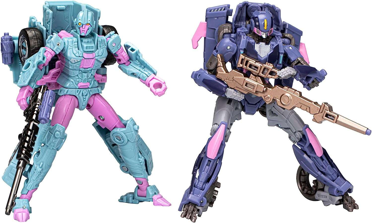 Transformers Legacy Evolution Senate Guard Autobot Javelin & Ascenticon Kaskade Action Figure 2-Pack (Deadeye Duel)