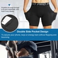 thumbnail image 4 of Mens Compression Shorts with Pocket Spandex Sports Athletic Running Quick Dry Compression Underwear for Men, 4 of 7
