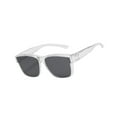 thumbnail image 3 of Gafas de sol rectangulares de Ciclismo para Mujeres al aire Libre Gris claro Sunnimix, 3 of 8