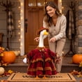thumbnail image 5 of Qwtwty Porch Goose Clothes for 23 inch Cement Plastic Goose Statue, Farmhouses Goose Costume Outfit for Outdoor Yard Garden Decor, 5 of 6