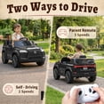 thumbnail image 5 of UBesGoo Licensed Lexus 24V Powered Ride on Car Toy for Kids, Electric Car with Remote Control, LED Lights, Bluetooth, Age 3+, Black, 5 of 8