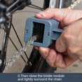 thumbnail image 4 of Limpiador de cadena de bicicleta de plástico, cepillo de lavadora para máquina de bicicleta de montaña, 4 of 6