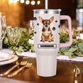 thumbnail image 2 of Chihuahua Gift for Dog Owner,40oz Chihuahua Tumbler with Handle Insulated Reusable Stainless Steel Travel Water Bottle (Color 4), 2 of 6