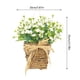 thumbnail image 3 of ShinYu Cesta de Flores de Primavera, Simulación de Anillo de Flores, Cesta de Puerta, Decoración, Simulación de Flores, Decoración Del Hogar, 3 of 7