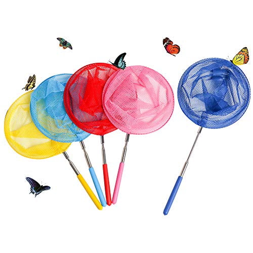 Skrtuan Kids Telescopic Butterfly Fishing Nets Great for Catching