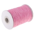 thumbnail image 1 of veasfak 1 Rouleau Rond Cordon Ciré de Coton / String pour Couture à la Main Artisanat en Cuir Rose, 1 of 9