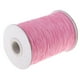 thumbnail image 1 of 1 rollo de cordón / encerado de redondo para coser a mano artesanía en cuero Rosa Rosado Sunnimix Cordón de algodón encerado, 1 of 8