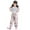 White-2, variant on 2025 Girls Cargo Baggy Pants 9M Baby Girl Clothes Elastic Waist Wide Leg Kids Clothes Jeans Solid Color Casual Hiking Pants for Girls Demin Pants with Pockets