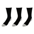 thumbnail image 2 of Pro Feet  Athletic Health Crew Cotton Blend Socks (3 Pair Pack) (Men's), 2 of 2