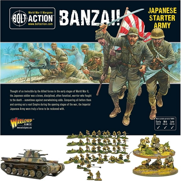 Warlord Games Bolt Action - Banzai! Japanese Starter Army