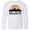 AA-White, variant on Inktastic Dallas Texas Skyline Vintage Long Sleeve Youth T-Shirt