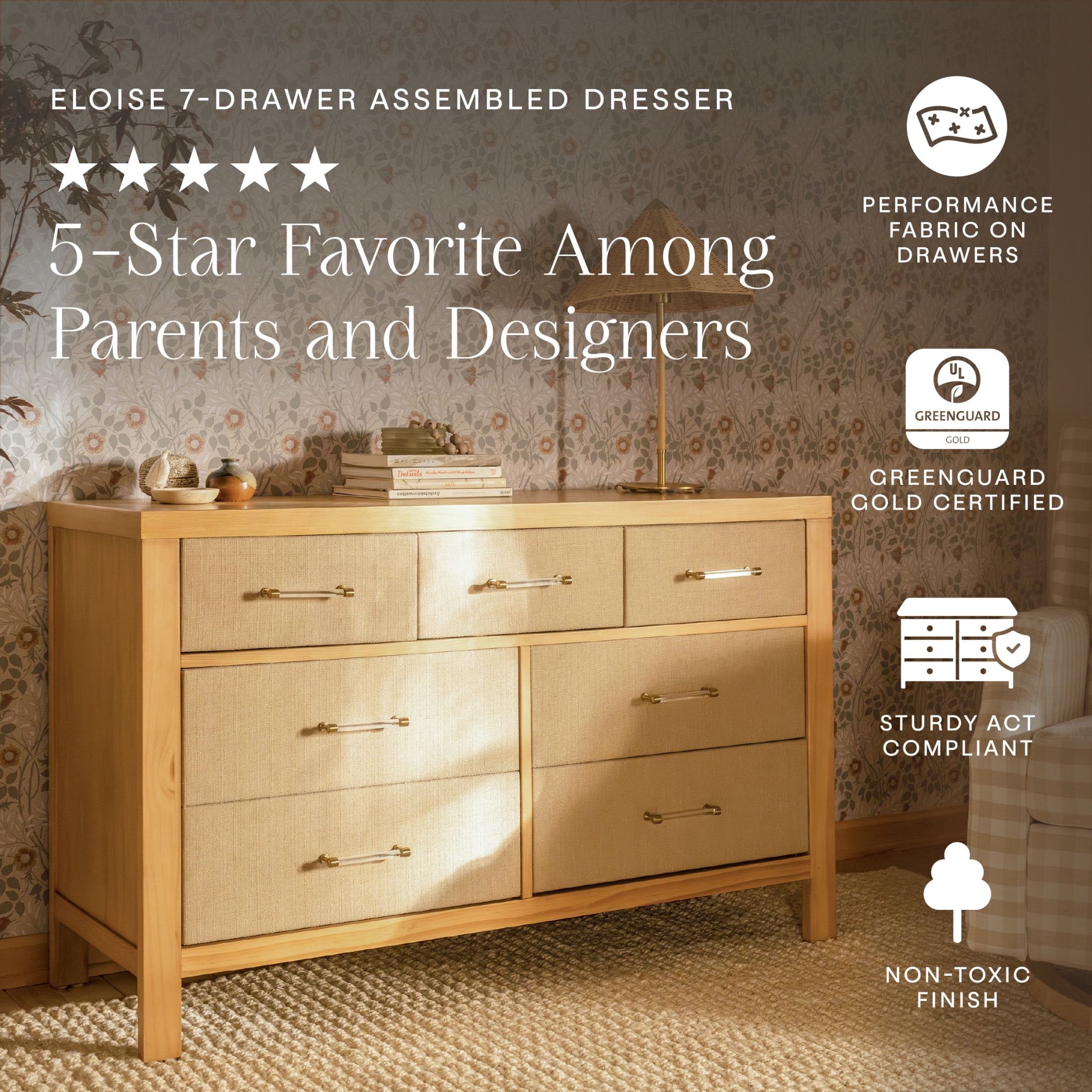 Namesake Eloise 7-Drawer Assembled Dresser