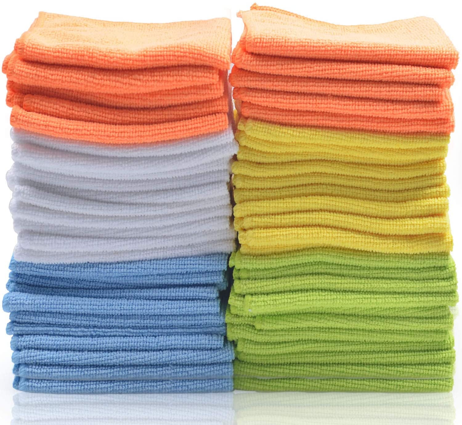 4 NANO Technology Super ultra microfiber cleaning cloth Best absorbent.14X14" 
