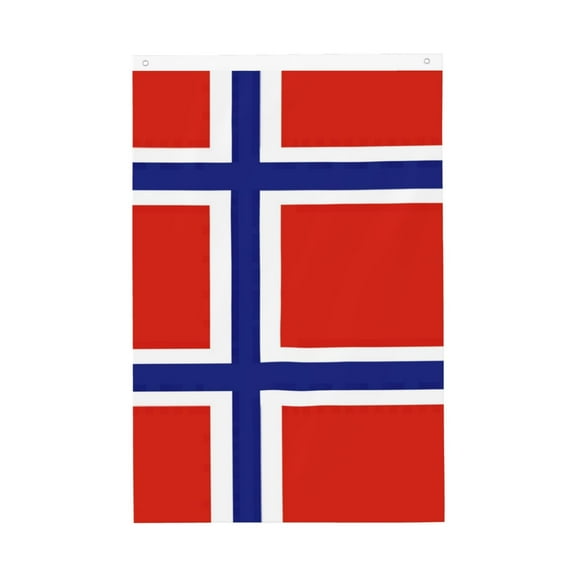 Flag 2x3ft Norwegian Flag Double Printed Flag Banner Tapestry Dorm Room Home College Decor