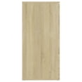 thumbnail image 5 of vidaXL Sideboard Sonoma Oak 160x36x75 cm Engineered Wood, 5 of 5