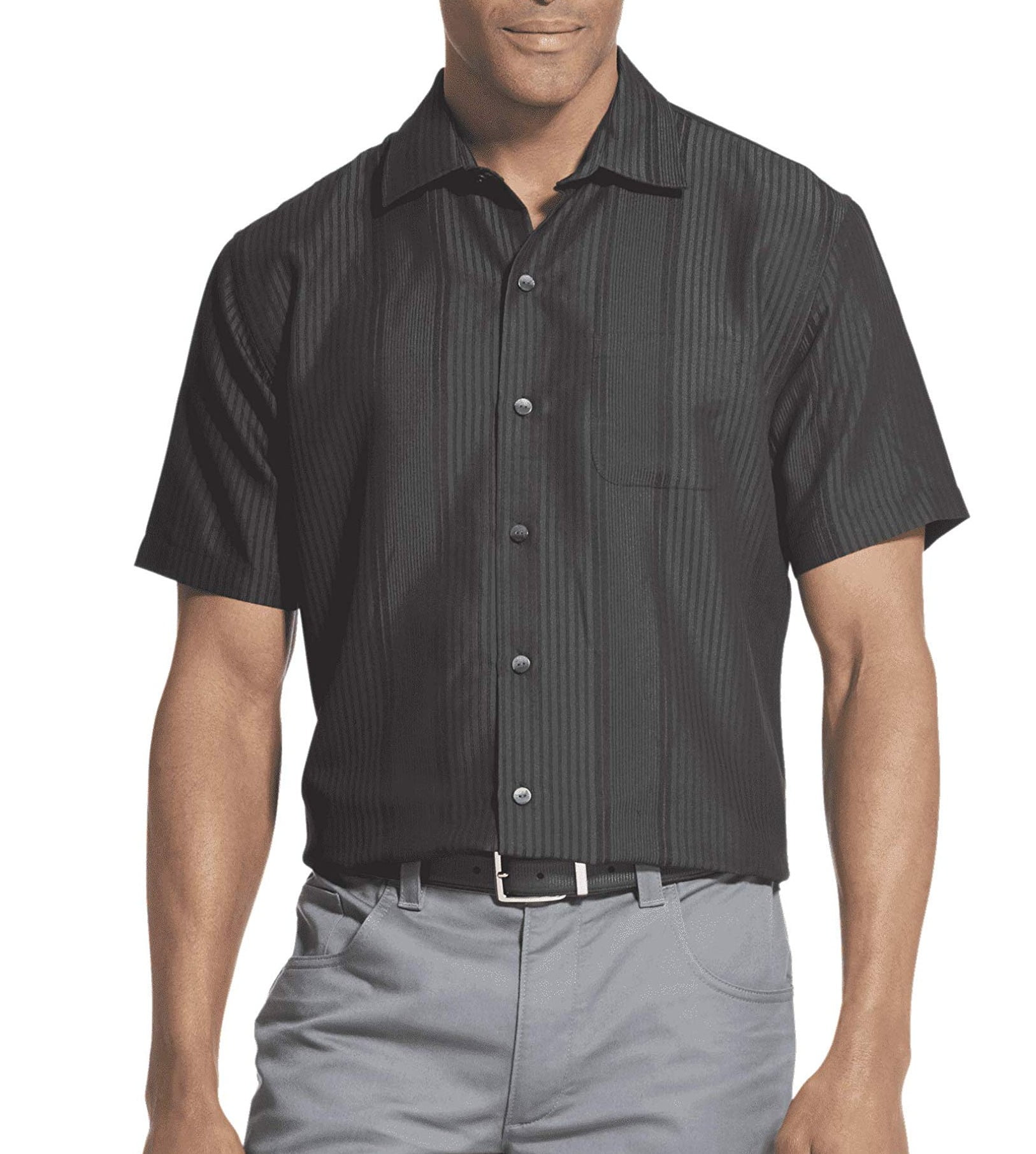Van Heusen Men's Van Heusen Air Non Iron Short Sleeve Shirt Walmart