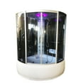 thumbnail image 2 of Whirlpool Corner Bathtub Shower 49″ x 49″ with Heater – Milan, 2 of 8