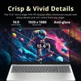 thumbnail image 4 of HP 15.6" FHD IPS Business Laptop, AMD Ryzen 7 5825U, 32GB RAM, 1.28TB Storage(1TB SSD+288GB Docking Station Set), AMD Radeon Graphics, Wi-Fi 6, Win 11 Pro, Silver, 4 of 9