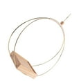 thumbnail image 1 of Wweixi Home Essential Boho Macrame Plant Hanger Easy To Install Gift Choice Hanging electroplated gold, 1 of 6