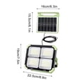 thumbnail image 3 of Xihbxyly Ofertas En Dolares Lámpara Solar Portátil Multifuncional para Exteriores de Alta Potencia, Lámpara de Pared Externa Dividida, Lámpara de Proyección de Carga, Lámpara de Camping, 3 of 7