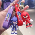 thumbnail image 4 of Figura de acción de Sonic Shadow Knuckles, muñeco de Sonic de metal, periféricos de anime, llavero, accesorios, bolsa, decoración, juguete para niños, regalo, 4 of 5
