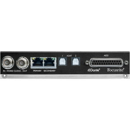 Focusrite ISA ADN8 8 Channel Dante Network A/D Card for ISA 428 MkII and 828 MkII