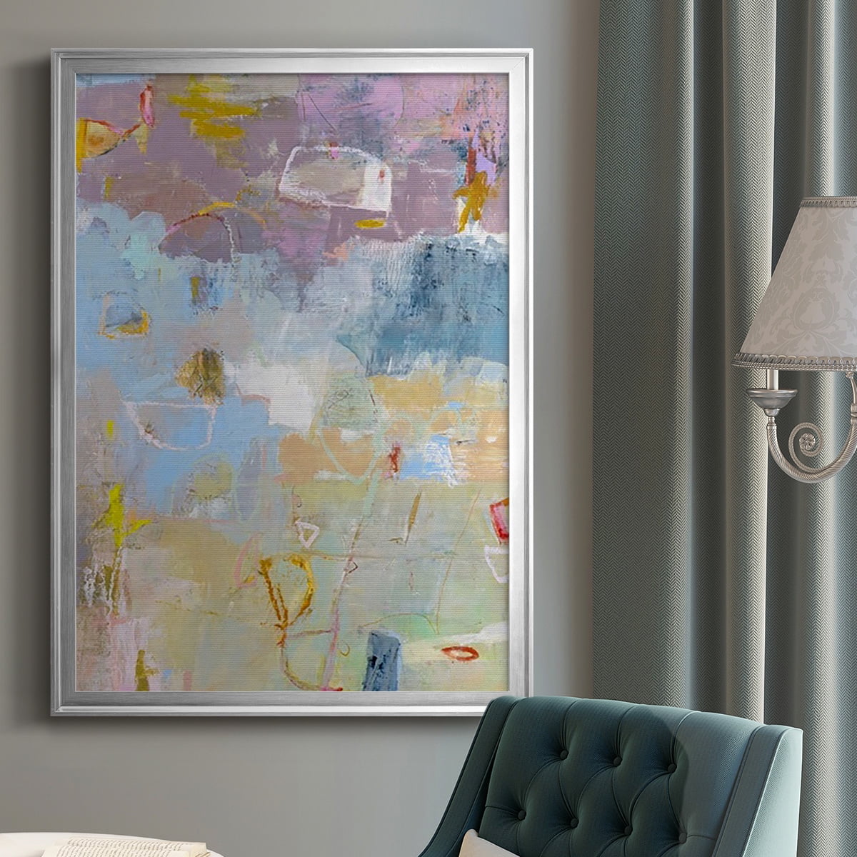 Whilst I Premium Framed Print, in Gold, Black, or Silver - Ready to Hang