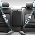 thumbnail image 2 of Chririnla Peacock Feather Print Seat Belt Shoulder Pad Waterproof Non-Slip Seat Belt Pad, Reduce Friction Premium Soft Compatible with SUV Car Truck, 2 of 8