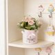 thumbnail image 5 of Bonsái de flores artificiales con maceta de cerámica para decoración del hogar u oficina, centro de mesa de bajo mantenimiento, estantería y decoración de escritorio, 5 of 5
