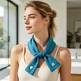 thumbnail image 4 of 3 Pack Instant Cooling Towels, Ice Neck Scarf with Buttons, Chilly Microfiber Neck Wrap for Summer Sports & Outdoor Use, 4 of 6