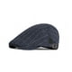 thumbnail image 4 of Gorra de hombre de Algodón prensado CHAO Gorra plana Boina de verano Azul marino, 4 of 4