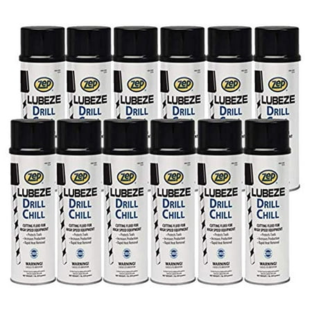 

Zep Lubeze Drill Chill 16 Ounce 4501 (Case of 12) Ready-to-use Industrial Cutting Oil Prolongs The Life of Your Tools