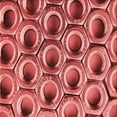 thumbnail image 1 of Ahgly Company Machine Washable Indoor Square Transitional Red Area Rugs, 5' Square, 1 of 7