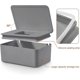 thumbnail image 2 of Dispensador de pañuelos zhang ming caja de toallitas húmedas impermeable a prueba de polvo gris, 2 of 5