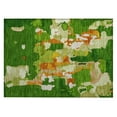 thumbnail image 2 of Addison Rugs Chantille Indoor/Outdoor Transitional Abstract Green Washable Rectangle Rug, 1'8" x 2'6", 2 of 6