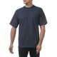 thumbnail image 4 of Pro Club Men's Heavyweight Cotton Short Sleeve Crew Neck T-Shirt,Navy,7XL, 4 of 6