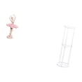 thumbnail image 5 of CarpNettore Ballerina Figurine Resin Girl Sculpture Birthday Gift Novelty Souvenir Desktop Ornament for Office Study Room Bookshelf Clear Acrylic Side Table Small Drink Decor Acrylic Bedside, 5 of 8