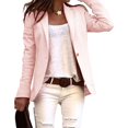 thumbnail image 1 of Veste de Travail pour Dames Bureau Blazer à un Bouton, 1 of 2