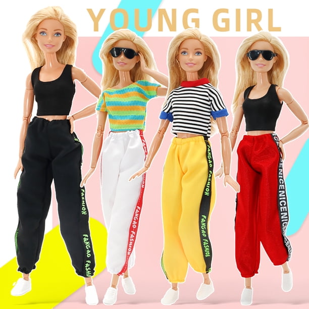 Costume de Yoga, costume de gymnastique, 1 ensemble, vêtements pour poupée Barbie, jouets pour enfants, 1 ensemble décontracté Rose rouge bleu, tenue de sport - Historique des prix et avis | Vendeur Costume de Yoga, costume de gymnastique, 1 ensemble, vêtements pour poupée Barbie, jouets pour enfants, 1 ensemble décontracté Rose rouge bleu, tenue de sport - Historique des prix et avis | Vendeur