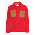 thumbnail image 5 of Free Assembly Men's Faux Sherpa Overshirt, 5 of 6