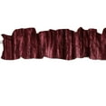 thumbnail image 4 of Crinkle Crushed Taffeta Curtain Sleeve Topper Window Treatment, 4 of 11