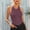 Purple, variant on Giftesty Tank Tops for Women Summer Women Solid Color Round Neck Pocket Sleeveless Casual Tee Tops Tank