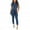Blue, variant on Baberdicy Casual Playsuit Jeans Button Tight Fit Fitting Casual Distressed Pants Jumpsuits Women Poled Women's Jumpsuit Bodysuits for Women Blue S-Xl