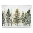 thumbnail image 5 of BCIIG Snow Winter Trees Tapestry Wall Hanging Unique Style Graphic Tapestries Home Wall Decor Art for Living Room Bedroom Apartment Farmhouse Dorm 40x30inch, 5 of 6