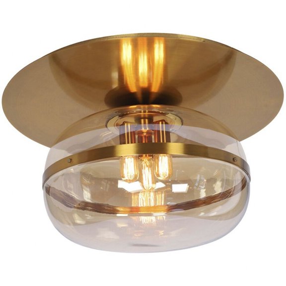 3 Light Large Flush Mount 19.75 Inches Wide By 12 Inches High Eurofase Lighting 37088-019