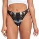 thumbnail image 1 of Fotbe Royal Skull With Golden Crown Tanga Sin Costuras para Mujer con Estampado – Panties Invisibles, Transpirables y Cómodos para Uso Diario-4X-Large, 1 of 6