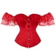 thumbnail image 1 of Corsés para mujer Overbust Corset Bustier Lencería Top Gothic Bandage Fajas Ropa interior sexy Fridja  nalpqowj30310, 1 of 7