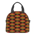 thumbnail image 2 of German Eagle Flag Insulated Reusable Lunch Bag with Detachable Adjustable Strap for Office Picnic Beach or Travel, 2 of 7